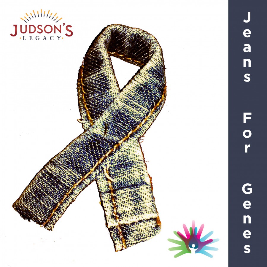 Jeans for Genes Ribbon